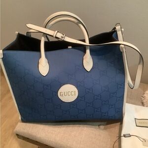 Designer off the grid 2 way tote